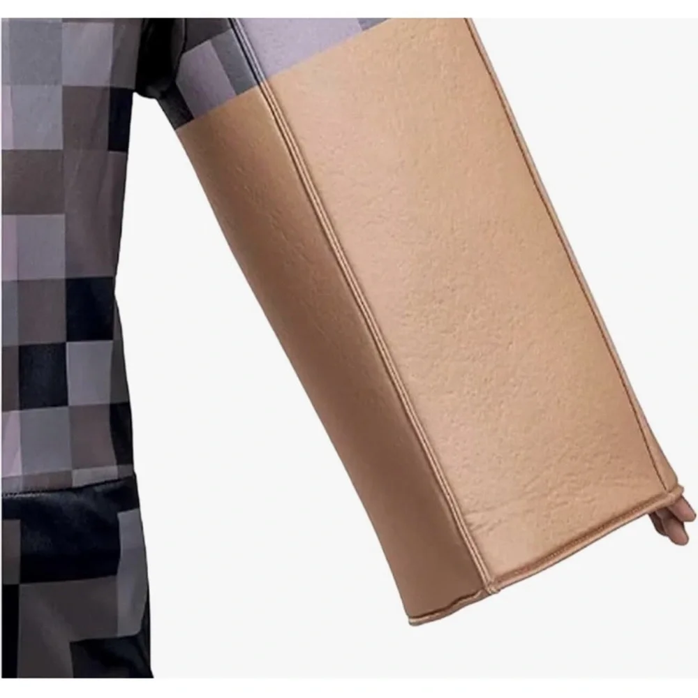 New! Minecraft Steve Netherite‎ Armor Child Costume Small (4-6) Disguise